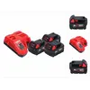 Image de Milwaukee Set de démarrage M18 18 V - 3 batteries