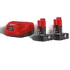 Image de Milwaukee pack batteries et chargeur M12