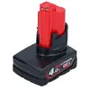 Image de Milwaukee M12 B4 12 V 4,0 Ah / 4000 mAh Batterie Li-Ion à insertion ( 4932430065 )
