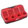Image de Milwaukee chargeur multibays M12 C4