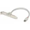Image de Lindy Câble USB A vers B - Blanc