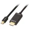Image de Lindy 36926 Câble Mini DisplayPort vers HDMI 4K30 1 m