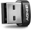 Image de Lindy Adaptateur USB-A vers USB-C - Noir