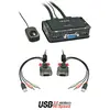 Image de Lindy Commutateur KVM VGA USB audio - 2 ports