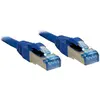 Image de Lindy 1m Câble de réseau - Cat6a Bleu
