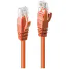 Image de Lindy Cat6 RJ-45 Réseau 0.5m Orange