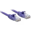 Image de Lindy 48127 Câble réseau patch CAT.6 U/UTP 10 m Violet