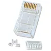 Image de Lindy 62430 connecteur de fils RJ-45 8-pin cat.6 Transparent