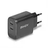 Image de Chargeur mural LINDY 73438 Noir 65 W