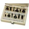 Image de Brder mannesmann Coffret fraises bois - 12 pièces