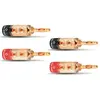 Image de Oehlbach fiches banane audio - lot de 4