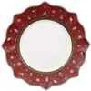Image de Assiette plate - Villeroy & boch Porcelaine - Rouge - 28,4 cm