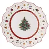 Image de Assiette dessert - Villeroy & boch Porcelaine - Blanc - 24,4 cm