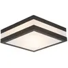 Image de Brilliant Matteo - Plafonnier Extérieur Anthracite 2x11W