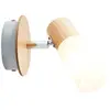 Image de Applique Babsan - Bois clair-blanc