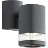 Image de Applique extérieure - JANDY - noir - métal/verre - GU10 max 18W - IP44