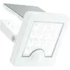 Image de Applique extérieure - BRILLIANT - LUTON - LED et solaire - Détecteur de mouvement - Plastique et métal - 4 W - Blanc