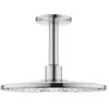 Image de Set de douche GROHE 26477000 - tête RAINSHOWER SMARTACTIVE 310 + bras 14,2 cm + douchette 2 jets