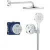 Image de Grohe Colonne de douche Precision SmartControl - Avec jets hydromassants - Gris