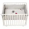 Image de Roba Parc bébé avec tapis - Bois blanc