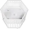 Image de Roba Parc bébé hexagonal - Blanc