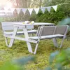 Image de ROBA Banc de pique-nique Gris