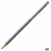 Image de Crayon Faber-Castell Grip 2001 Écologique Gris HB (12 Unités)