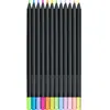 Image de 12 Crayons de couleur Faber Castell - Black edition néon et pastel