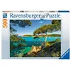 Image de Ravensburger Puzzle adulte vue sur la mer - 500 pièces