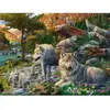 Image de Ravensburger Puzzle Loups au printemps 1500 pièces