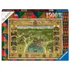 Image de Ravensburger puzzle 1500 pièces Harry Potter Carte de Poudlard