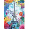 Image de Nathan Puzzle adulte Tour Eiffel multicolore