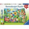 Image de Ravensburger Puzzle 3x49 Monde des insectes