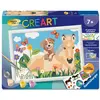 Image de Ravensburger kit peinture numéros - Cheval & Chien