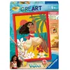Image de Ravensburger kit peinture numéros Vaiana - Disney
