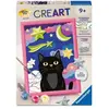 Image de CreArt Peinture au numero Chat noir