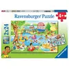 Image de Ravensburger Puzzle 2x24 pièces Loisirs au lac
