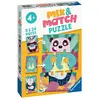 Image de Ravensburger Puzzle enfant 3x24 pièces Les animaux rigolos