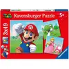 Image de Ravensburger puzzle enfant Super Mario 3x49 pièces