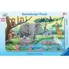 Image de Ravensburger Puzzle cadre animaux d’Afrique - 15 pièces