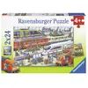 Image de Ravensburger puzzle Tumulte à la gare 2 x 24 pièces