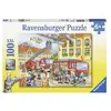 Image de Ravensburger Puzzle 100 pièces XXL Nos pompiers