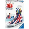 Image de Ravensburger puzzle 3D chaussure Union Jack - 108 pièces