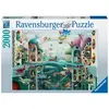 Image de Ravensburger Puzzle 2000 pièces - Si les poissons pouvaient marcher