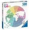 Image de Ravensburger Puzzle rond 500 pièces Mandala