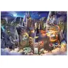 Image de Puzzle 3000 pieces Vue sur le château de Poudlard / Harry Potter, des 14 ans, 17561, Ravensburger