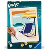 Image de Ravensburger coffret peinture par numéros Plage