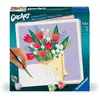 Image de Ravensburger coffret peinture par numéros Bouquet de tulipes - 20x20 cm