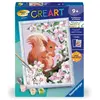 Image de Ravensburger Coffret peinture par numéros enfant écureuil