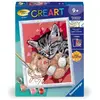 Image de Ravensburger Coffret peinture par numéros Chaton et nounours
